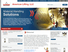 Tablet Screenshot of americanlifting.com